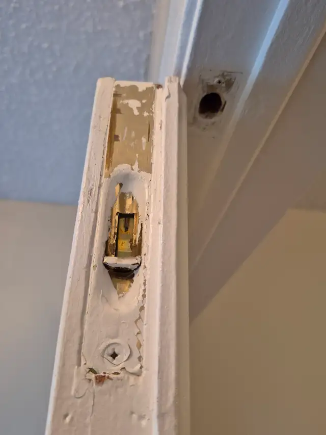 DOUBLE GLASS INSERT DOORS 24 BY 80 SIZE - Photo 6