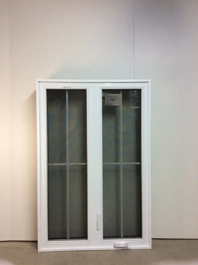 10442BH Fenêtre Battant HYBRIDE Noir 2 sect 2 ouvr 40 x 60 - Photo 2