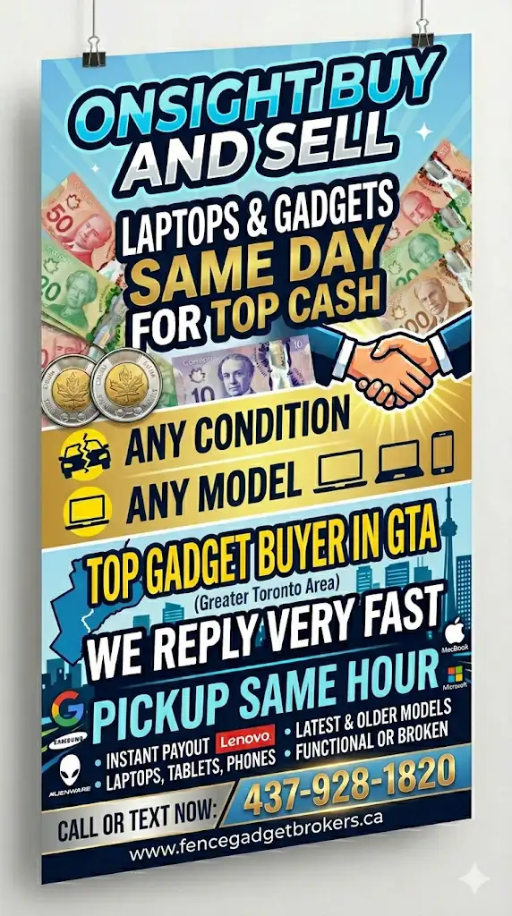 Sell me your laptop macbook ipad or any gadget