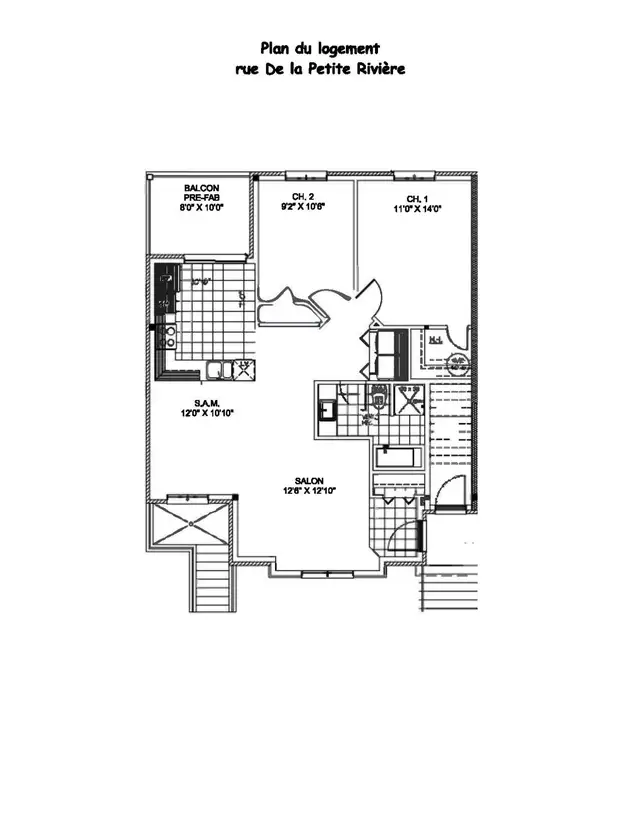 Bel appartement / logement 4 1/2 à Lavaltrie - Photo 2