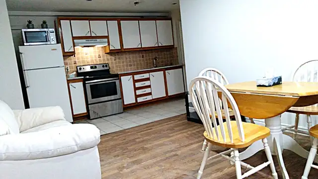 3 ½ Furnished, Electricity, Heating, Parking included-Cote Vertu