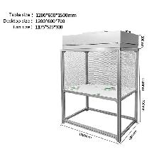 Vertical Laminar Flow Hood Air Clean Bench HEPA Filter 020187