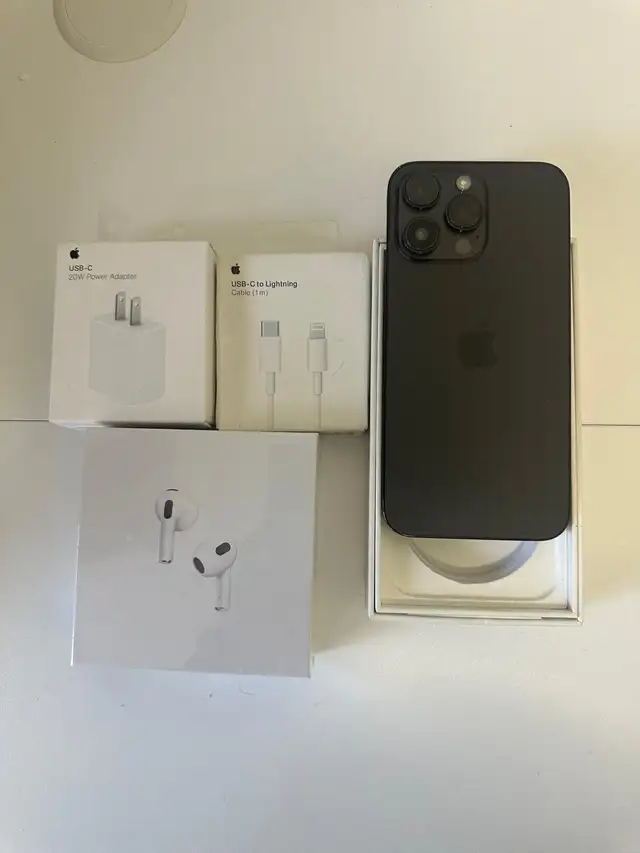 iPhone 14 Pro Max 128gb Used Display Airpods Pkg/Delivery