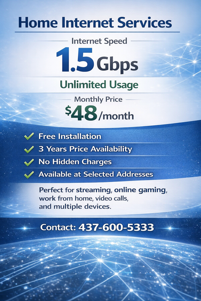 Best Cheap Home Internet - $48/month Unlimited
