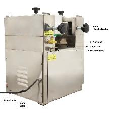 Three Zirconia Ceramics Roll Mill Grinder Lab Supply 110V 134092