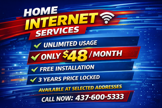 Unlimited Home Internet Plans
