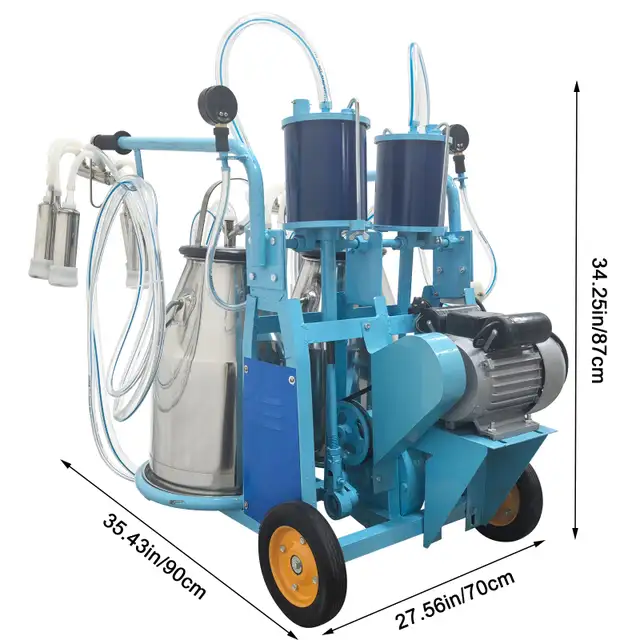 Double Barrel Piston Milking Machine for Cattle 170053 - Photo 10