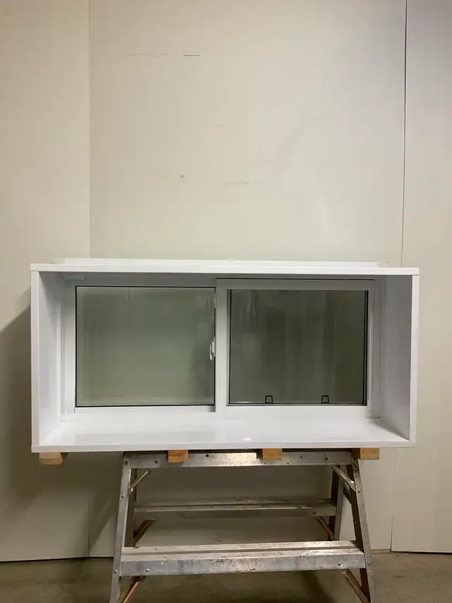 10785CP Fenêtre Coulissante PVC 2 sect 1 ouvr 47 7/8 x 24 1/4 - Photo 2