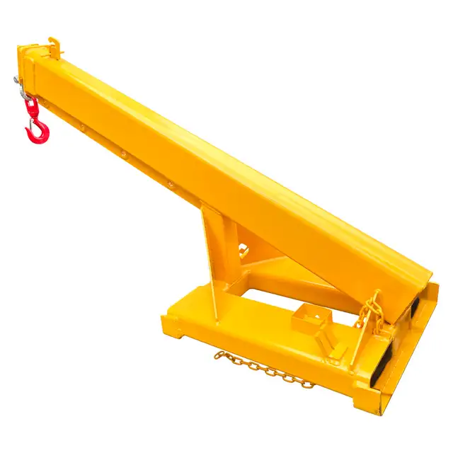 3T Mobile Crane Lifting Hoist Truss Jib Boom Hook 170056 - Photo 4