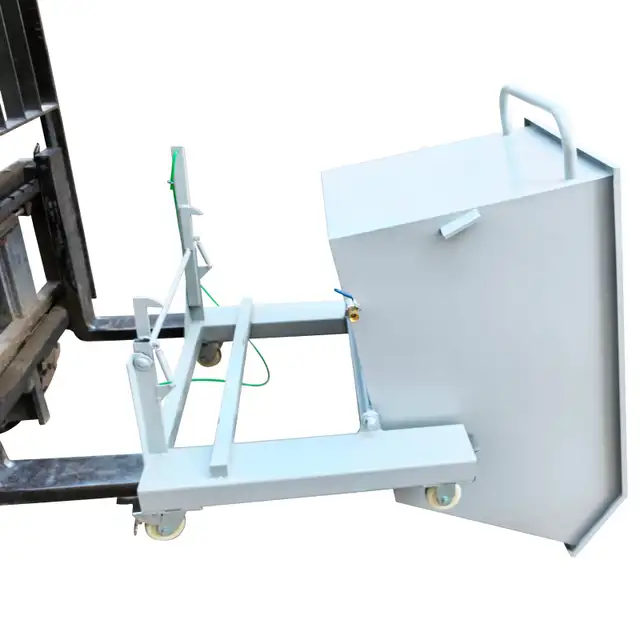 Self-Dumping Steel Hopper for Manual Operation Forklifts 170166 - Photo 5