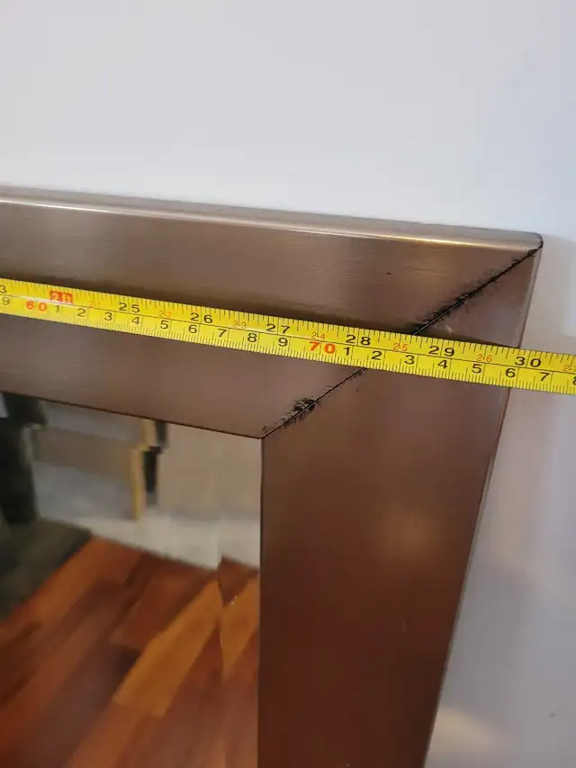 Framed Beveled Mirror - Photo 3