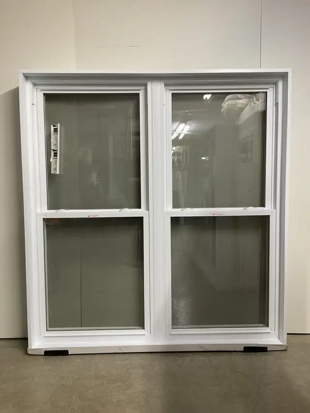 10854JGP Fenêtre Jumelée PVC Guillotine double 64 x 68 - Photo 2