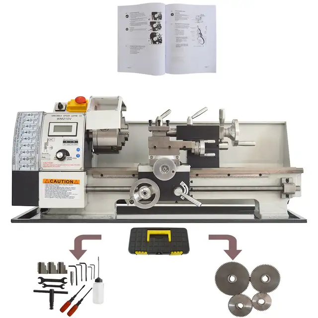 Promotion Metric Bench Metal Lathe 8'x16' 900W 028284