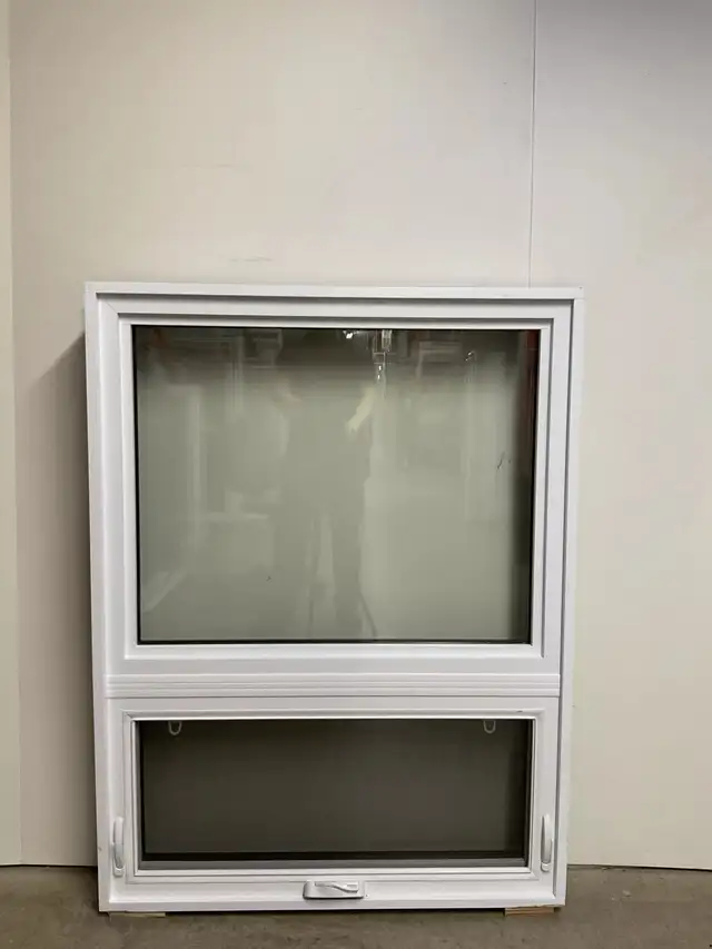 10579JAH Fenêtre Jumelée Auvent HYBRIDE Minerai de fer 43 x 55 - Photo 2