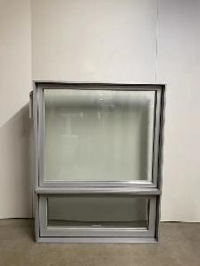 10493JBH Fenêtre Jumelée Battant HYBRIDE Charbon 41 1/2 x 53 1/2