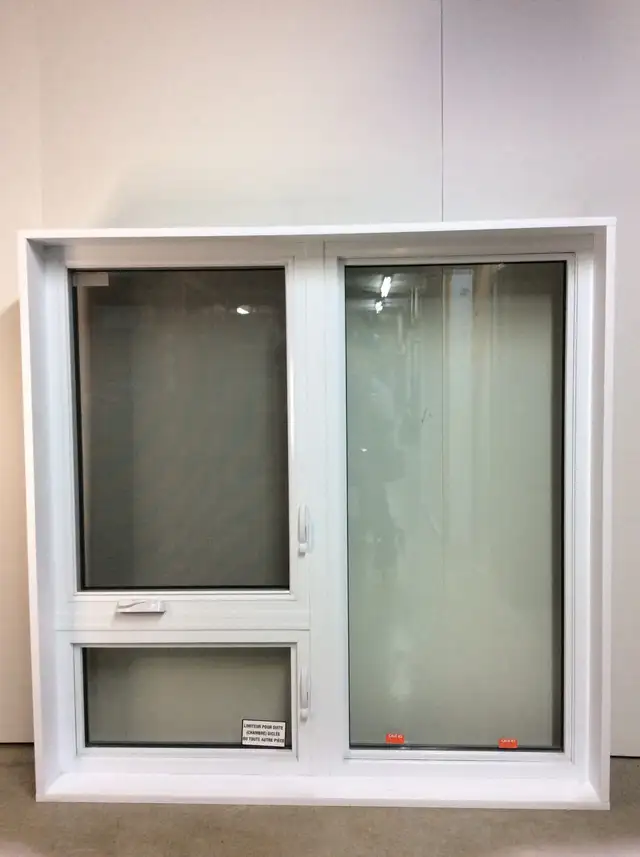 10406JBH Fenêtre Jumelée Battant HYBRIDE Charbon  60 x 60 - Photo 2