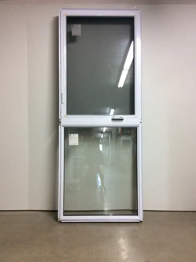 9907JBH Fenêtre HYBRIDE Noir Haut battante Bas fixe 36 x 91 3/4 - Photo 2