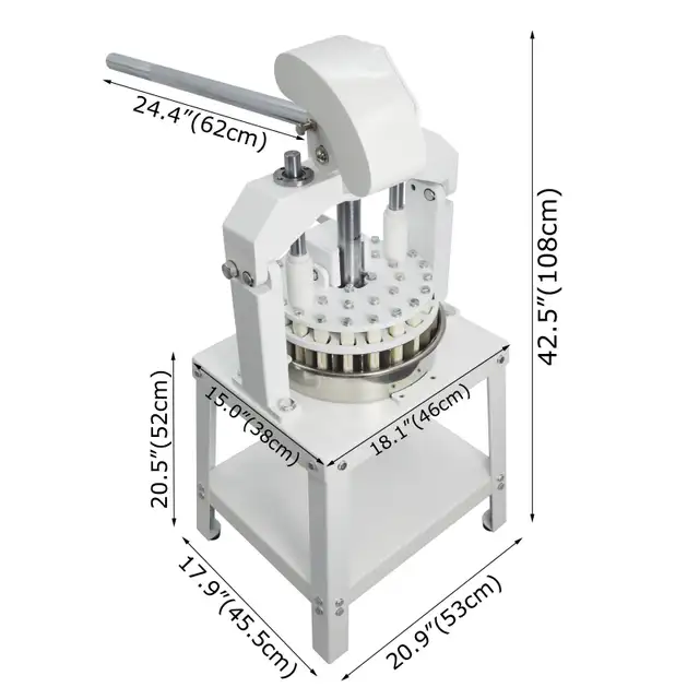 Promotion 36PCS Vertical Manual Dough Divider Cutter 056520 - Photo 5