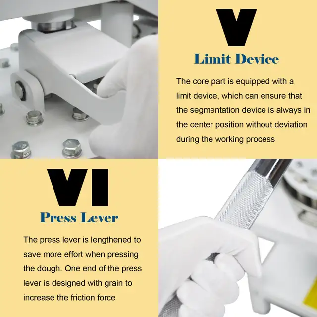 Promotion 36PCS Vertical Manual Dough Divider Cutter 056520 - Photo 10