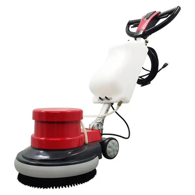 17' Red Floor Scrubber Buffer Polisher Machine 056648 - Photo 10