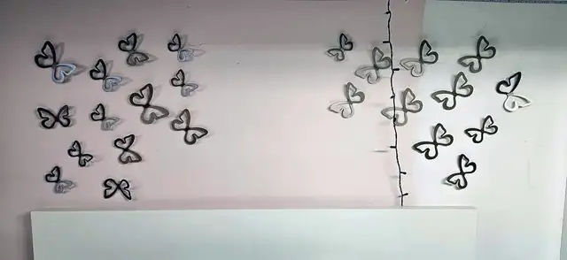 Butterfly Wall Decoration by Umbra - Photo 2