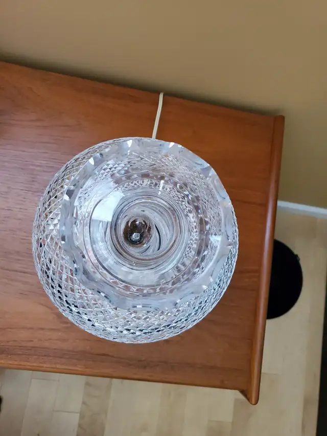 Waterford Chrystal Hurricane Lamp - Photo 2