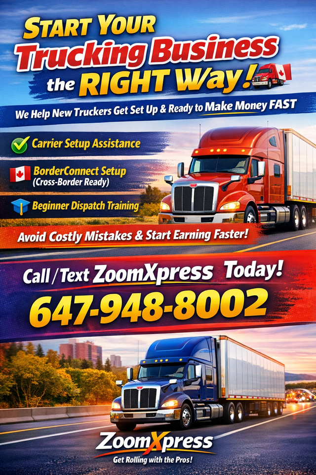 START YOUR TRUCKING BUSINESS THE RIGHT WAY
