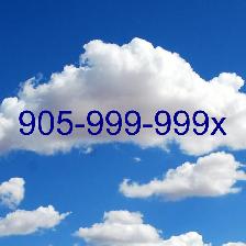 Memorable 905 999999 ViP Super Easy 416 Phone numbers