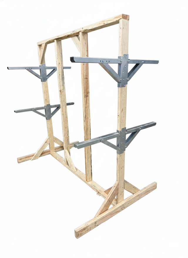 Stud Mount - DIY Shelving Kit - 8 arm pack
