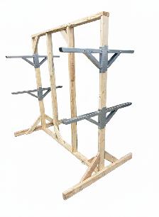Stud Mount - DIY Shelving Kit - 8 arm pack