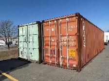 4 Shipping Containers