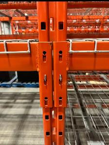 USED RediRack pallet racking beams 8' long x 3' thick for sale