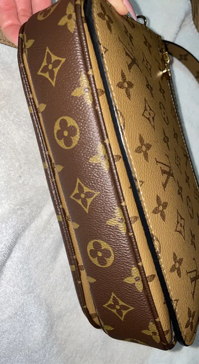 NEW LOUIS VUITTON POCHETTE MÉTIS MONOGRAM REVERSE - Photo 7
