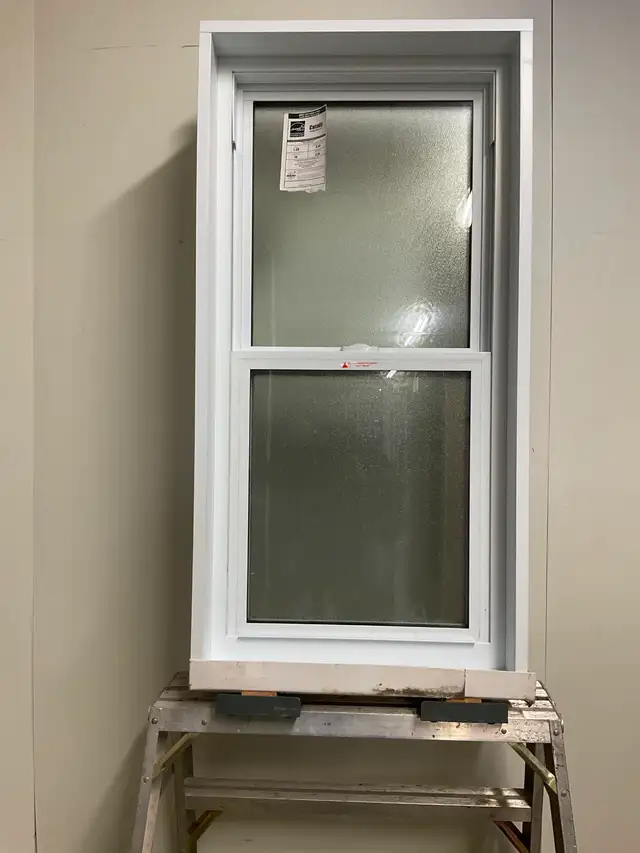 10877GH Fenêtre Guillotine HYBRIDE Verre givre 25 3/4 x 49 1/2 - Photo 2