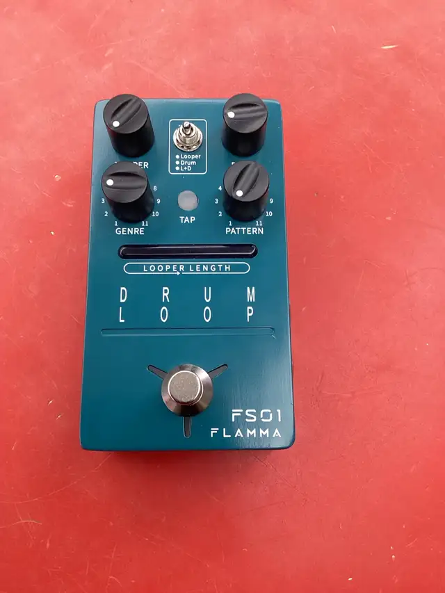 pedale a guitare Flamma drum loop