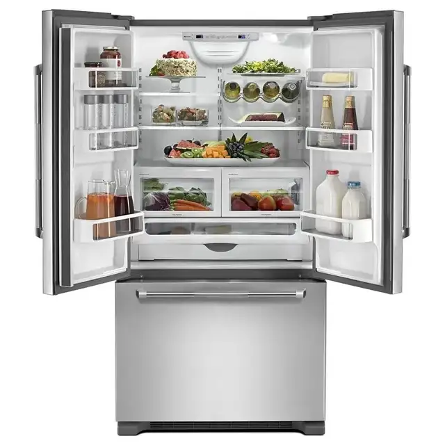 Jenn Air Refrigerator JFFCF72DKL 36' French Door 21.9 cu. ft. Ca - Photo 3