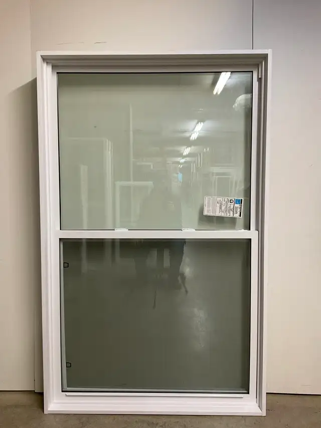 10729GP Fenêtre Guillotine PVC Blanc Guillotine simple 45 x 72 - Photo 2