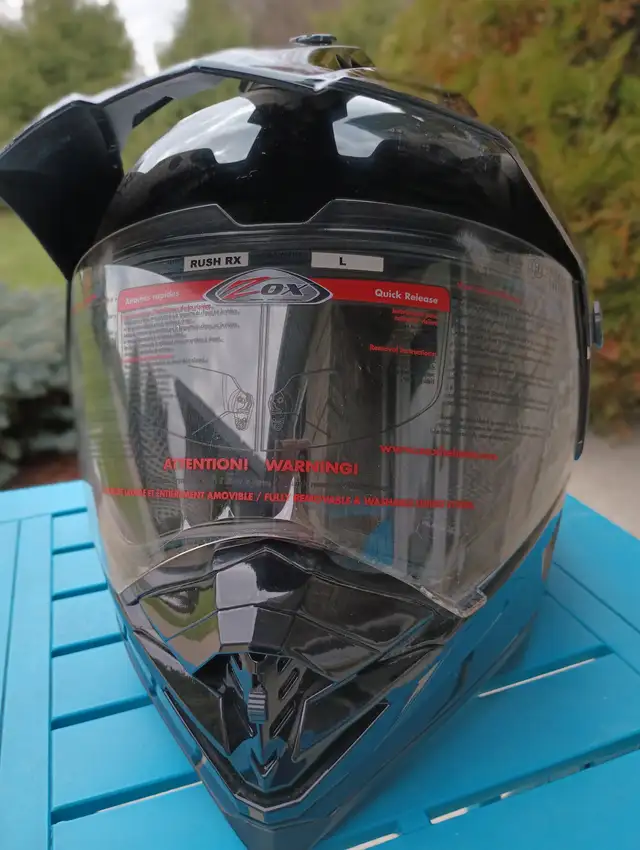 Zox ATV Helmet (Adult size large) - Photo 2