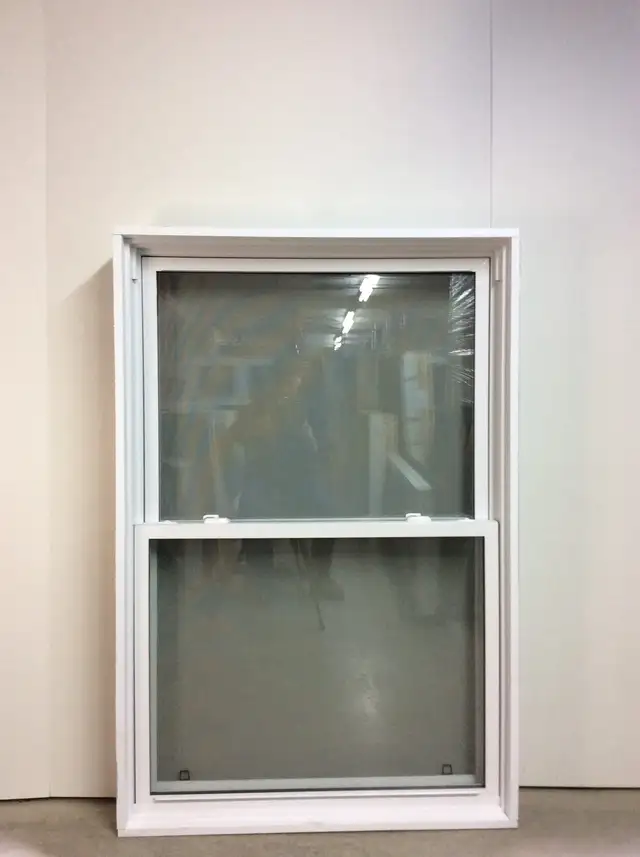 10418GP Fenêtre Guillotine PVC Blanc Guillotine double 40 x 60 - Photo 2