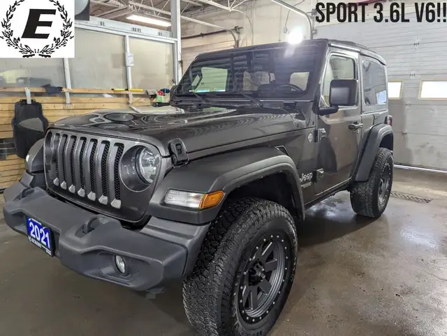2021 Jeep Wrangler SPORT WITH 3.6L V6 ENGINE/SOFT TOP ONLY!