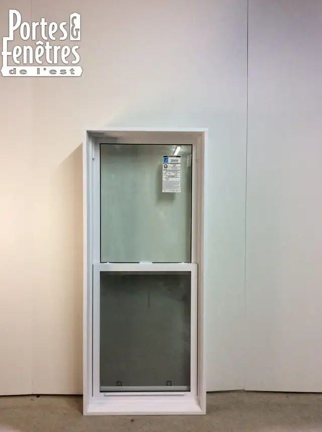 10287GP Fenêtre Guillotine PVC Guillotine simple 25 x 58 1/2 - Photo 2