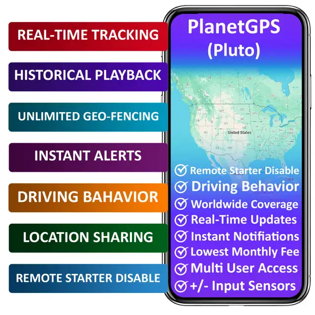 GPS Tracker Hard-Wired with Kill Switch Remote Ignition Disable - Photo 3