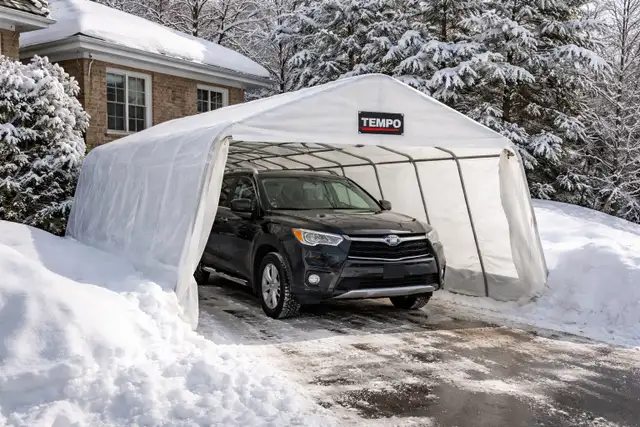 Désinstallation de Tempo / Abri d’auto – Service professionnel