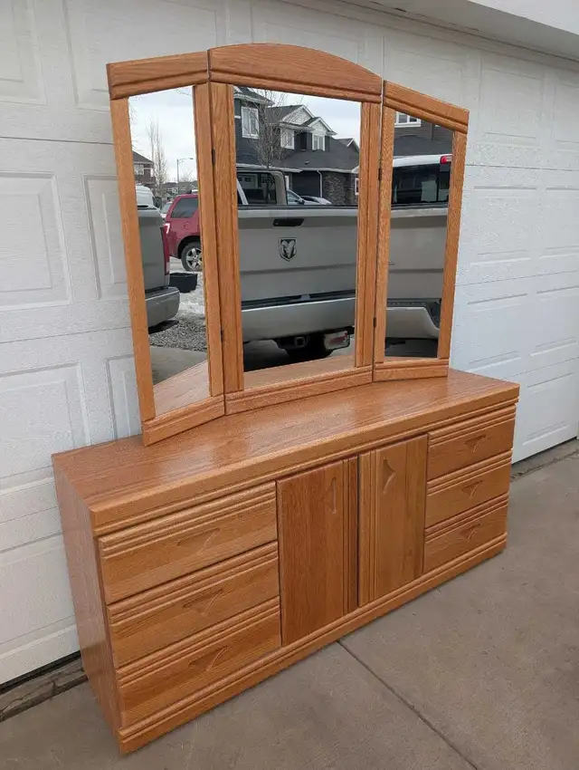 Dresser with Mirror - Can Deliver - Photo 3