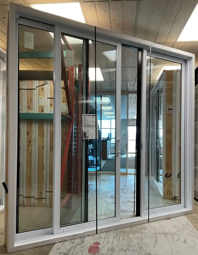 1440PP Porte patio Hybride 9’ Noire 107 3/16×95 1/2 ouv. Gauche - Photo 2