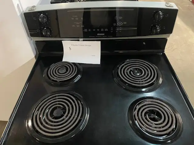 Cuisinière stainless ronds serpentins Whirlpool - Photo 2