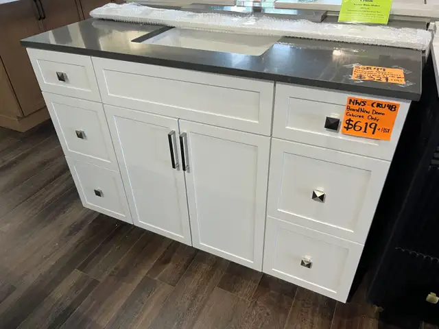 48'Vanities & 49' Countertops Demo on Clearance - CozyHome Missi