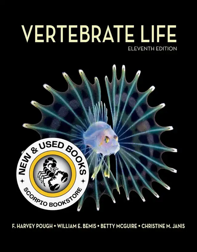 Vertebrate Life 11th Edition by Harvey Pough 9780197558621