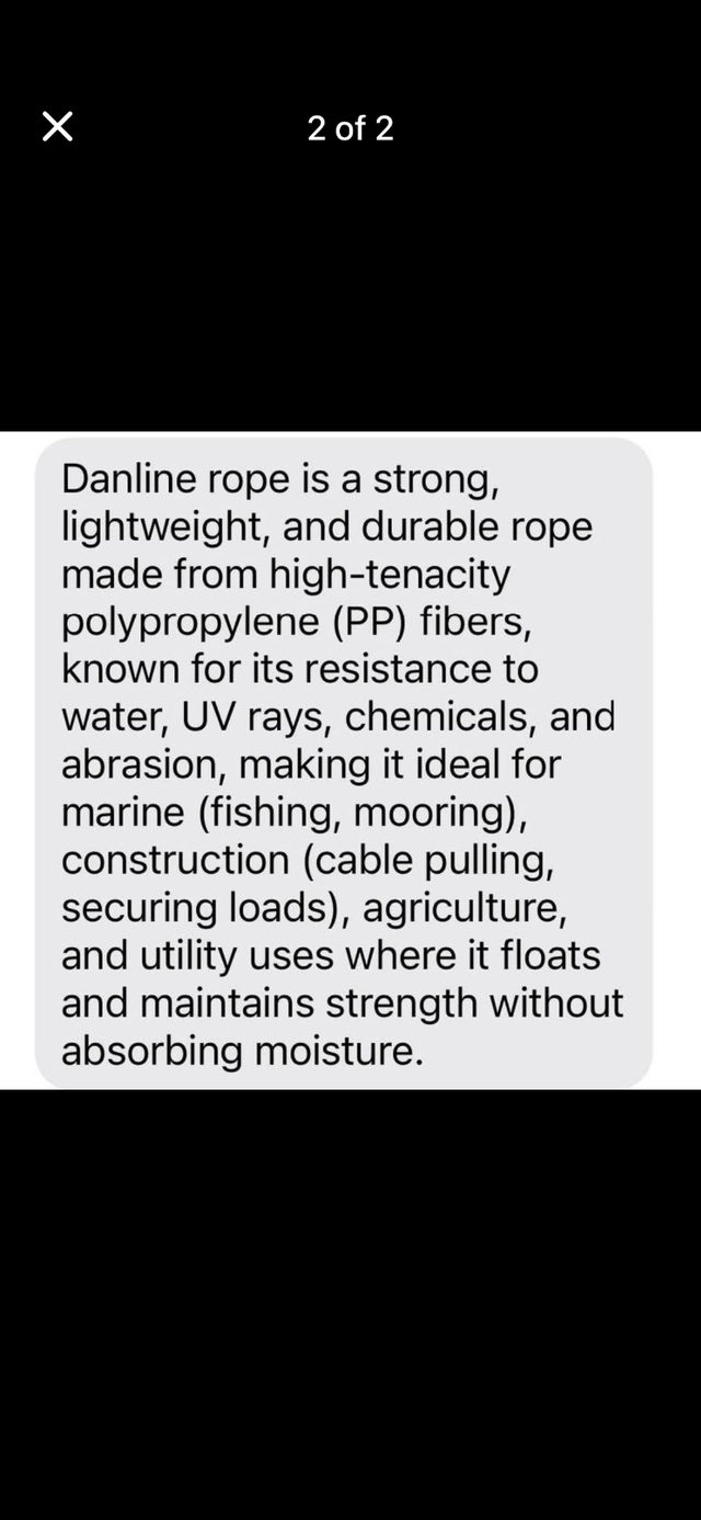 Rope, 1300 feet spool - Photo 2