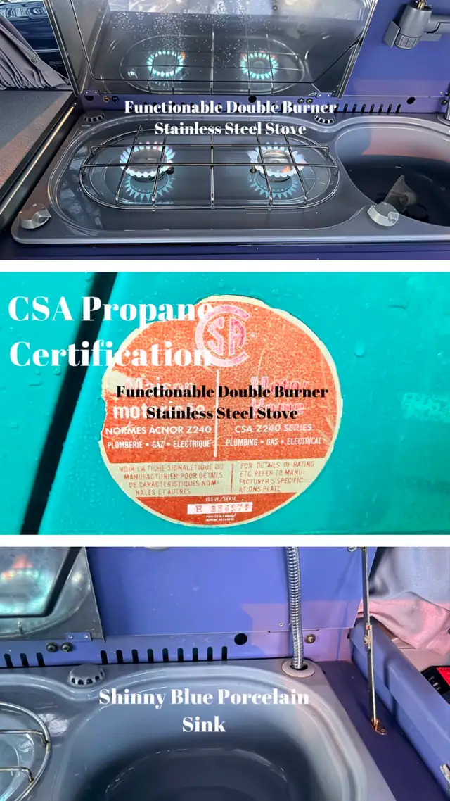 1994 VW Euro Van Trailer RV Freshly Certified Waxed Shampooed: - Photo 6